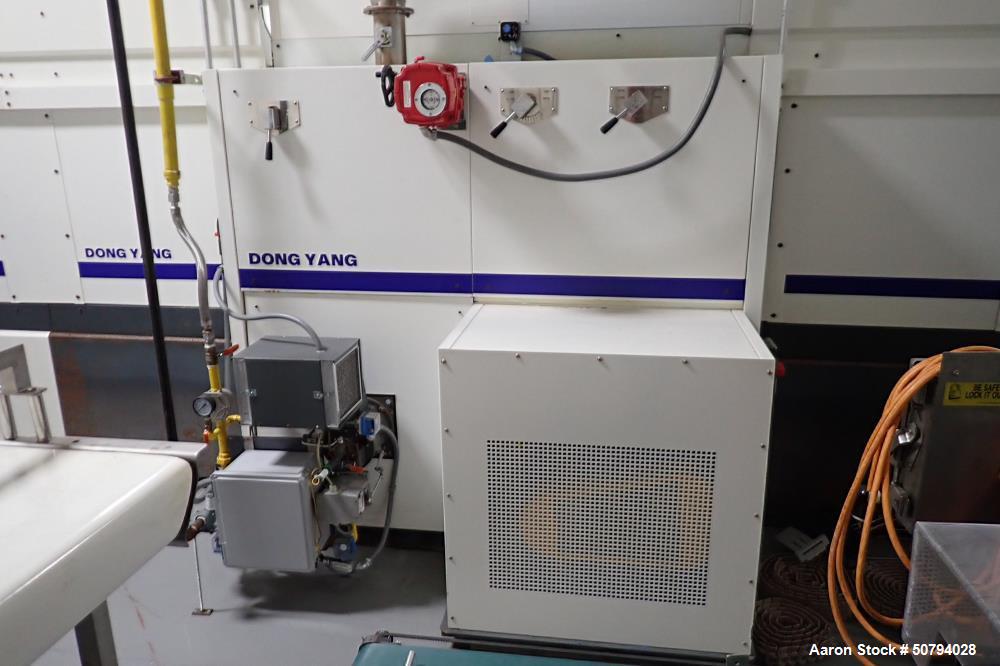 Used Dong Yang Food Machinery 3 Zone LPG Hybrid Oven