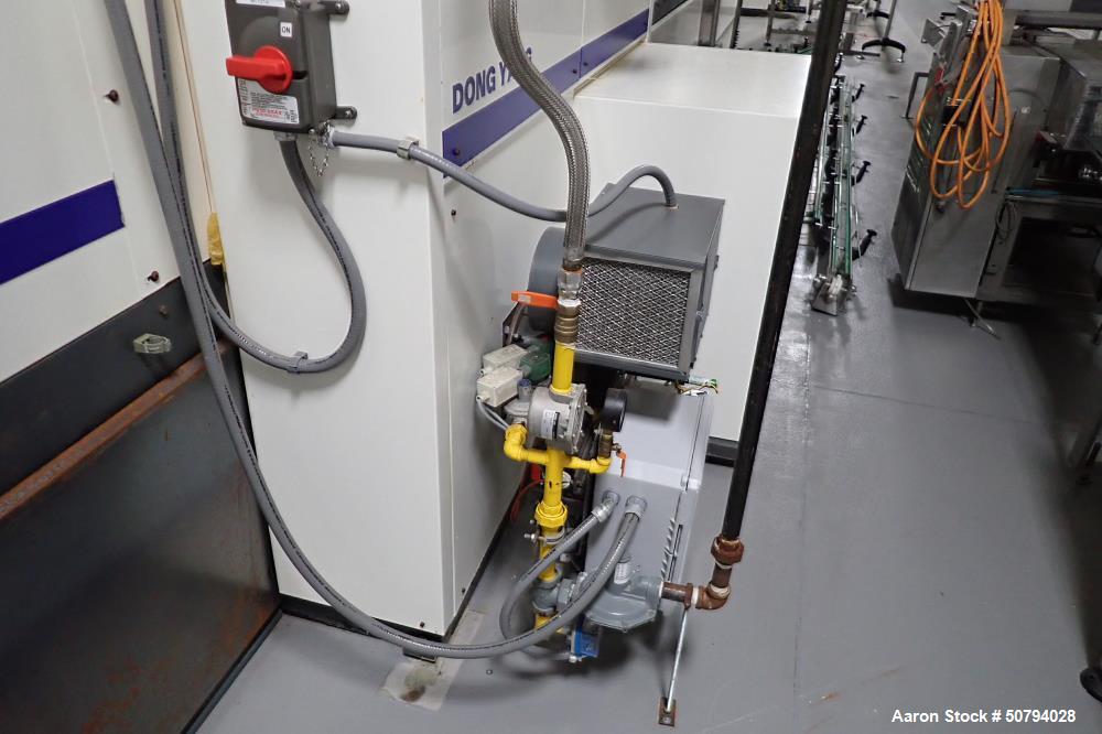 Used Dong Yang Food Machinery 3 Zone LPG Hybrid Oven