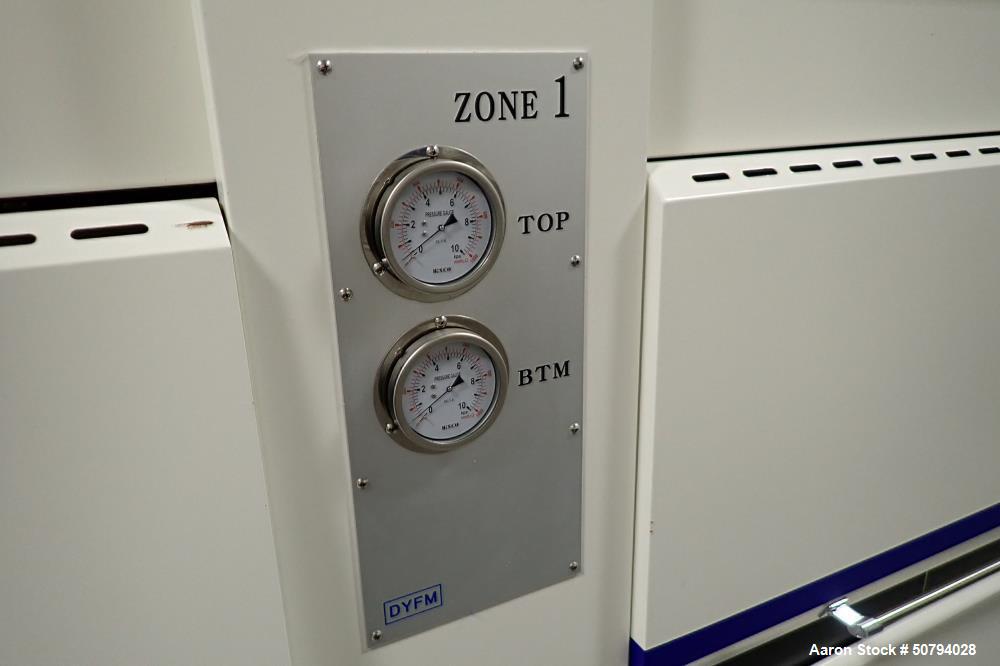 Used Dong Yang Food Machinery 3 Zone LPG Hybrid Oven