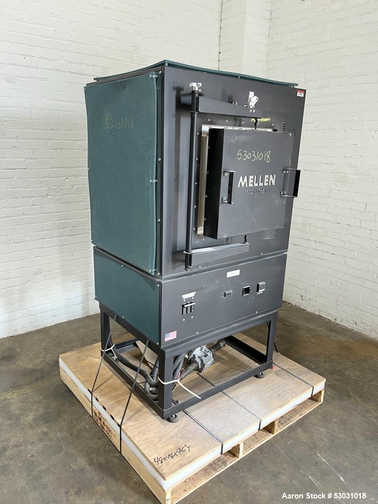 Used- Mellen Microtherm Furnace, Model MTB16-16X16X16. Chamber 16" x 16" x 16". Electrically heated. Honeywell temperature c...