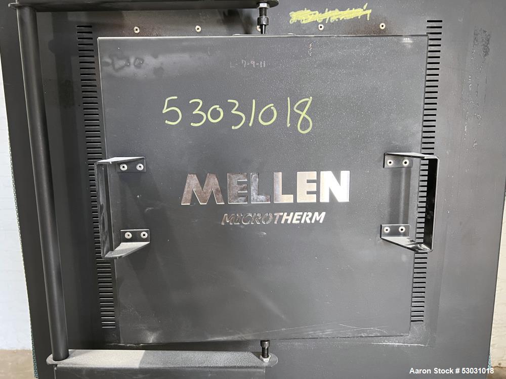 Used- Mellen Microtherm Furnace, Model MTB16-16X16X16. Chamber 16" x 16" x 16". Electrically heated. Honeywell temperature c...