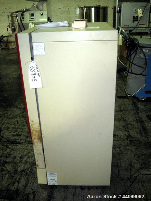 Used Precision Thelco Lab Oven, Cat.# 51221161. Range 30 to 250 degrees C, 18"W x 16" D x 32" H chamber, 7 shelves, with controls, 230V, serial # 602051360
