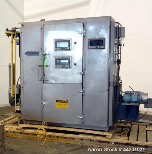 Used Stainless Steel Proctor & Schwartz Gas Heated Lab Tray Dryer, Model 062