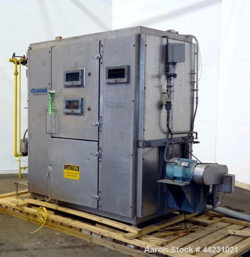 Used Stainless Steel Proctor & Schwartz Gas Heated Lab Tray Dryer, Model 062