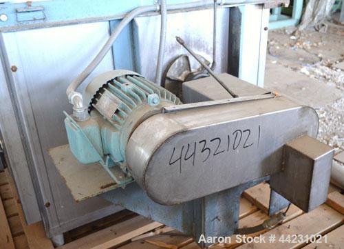 Used Stainless Steel Proctor & Schwartz Gas Heated Lab Tray Dryer, Model 062