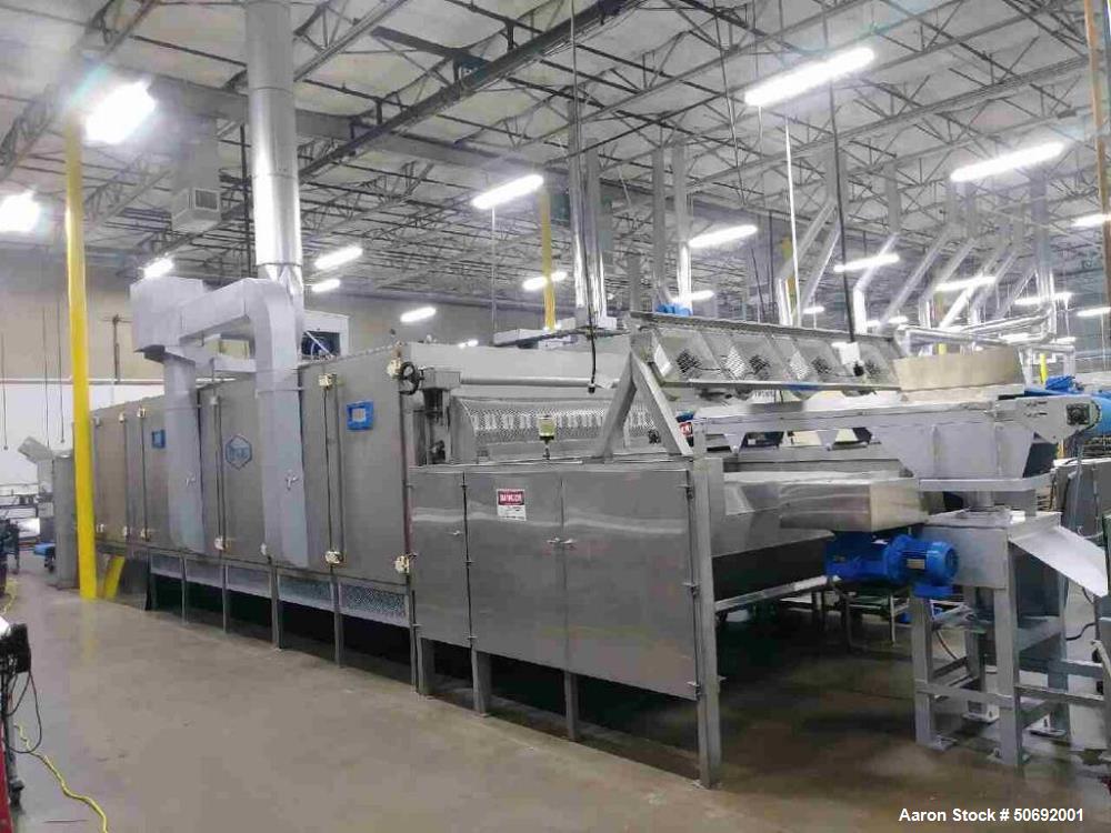 Used Proctor Schwarz Natural Gas Flat Bed Drying System