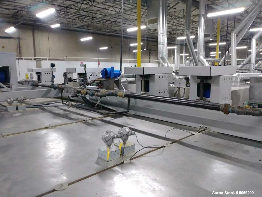 Used Proctor Schwarz Natural Gas Flat Bed Drying System