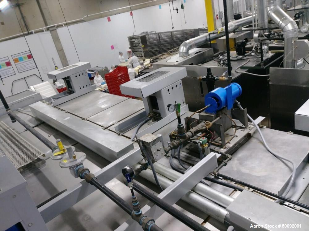 Used Proctor Schwarz Natural Gas Flat Bed Drying System