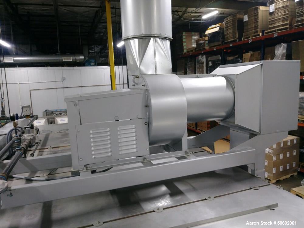 Used Proctor Schwarz Natural Gas Flat Bed Drying System