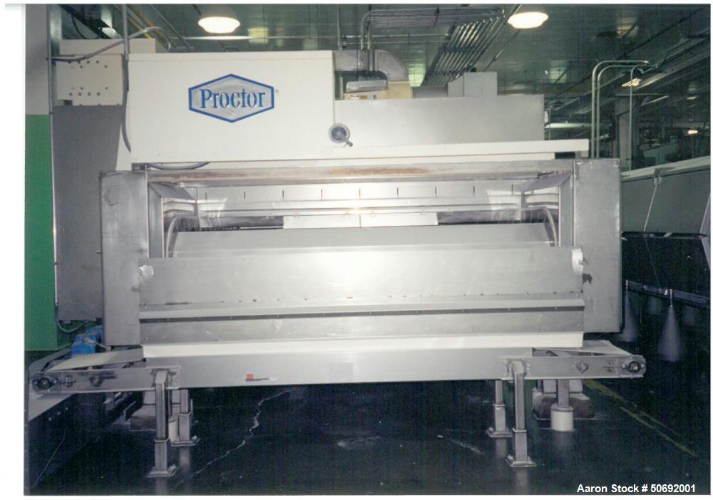 Used Proctor Schwarz Natural Gas Flat Bed Drying System