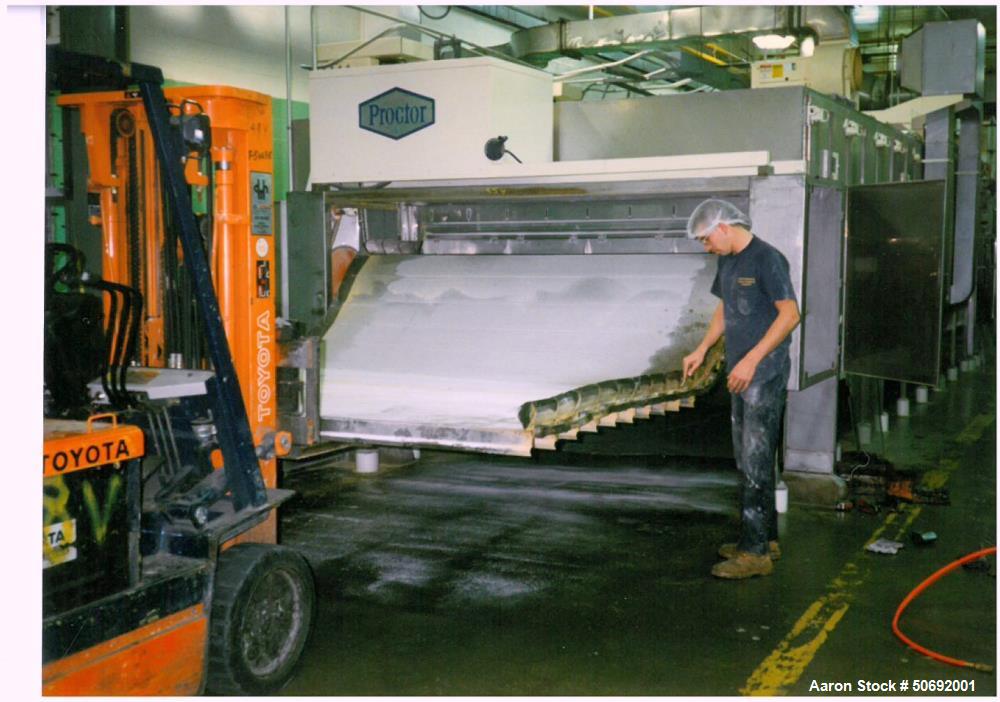 Used Proctor Schwarz Natural Gas Flat Bed Drying System