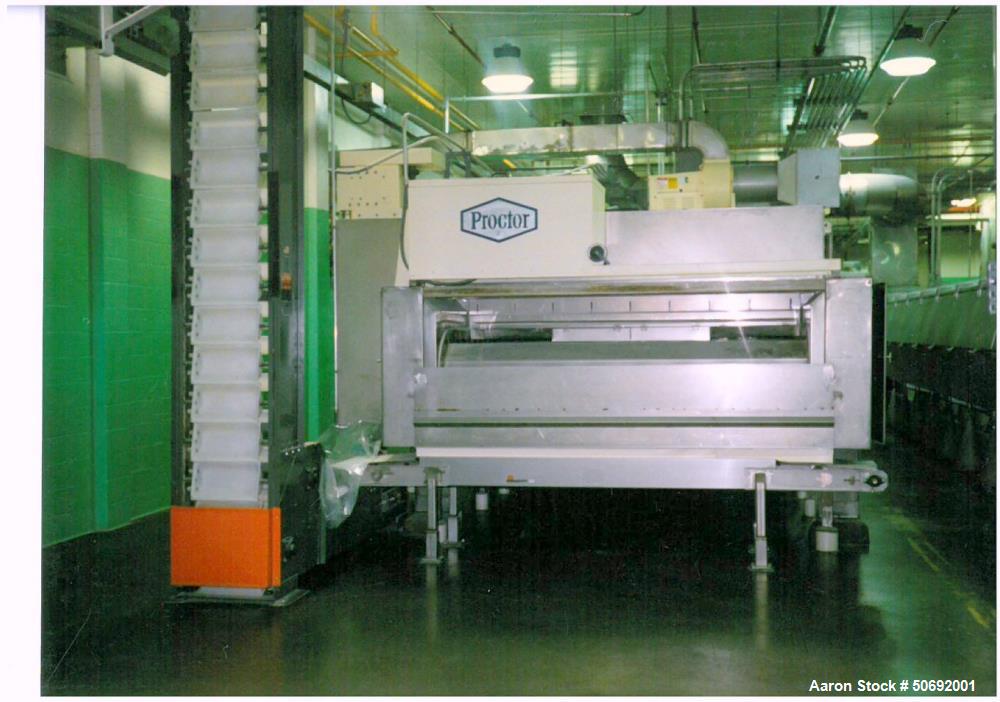 Used Proctor Schwarz Natural Gas Flat Bed Drying System