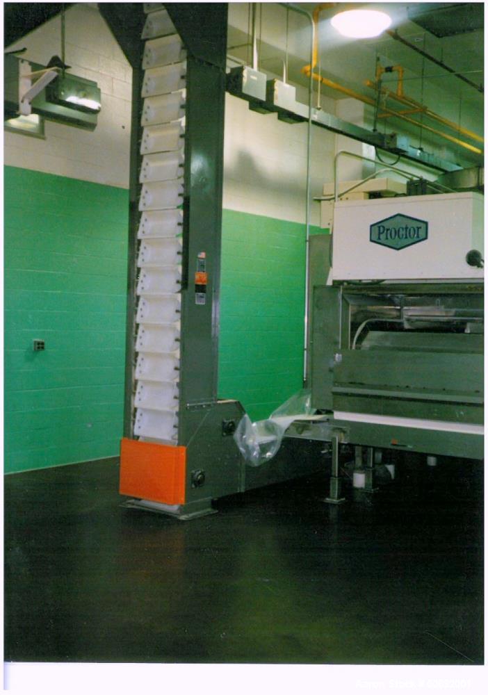 Used- Proctor Schwarz Natural Gas Flat Bed Drying System