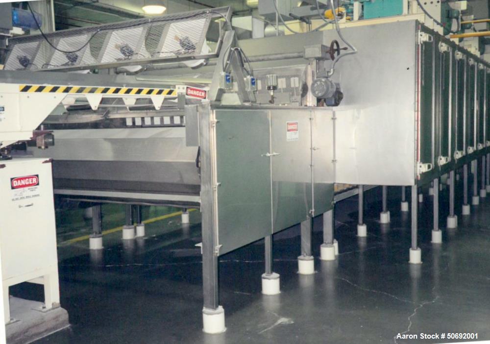 Used Proctor Schwarz Natural Gas Flat Bed Drying System