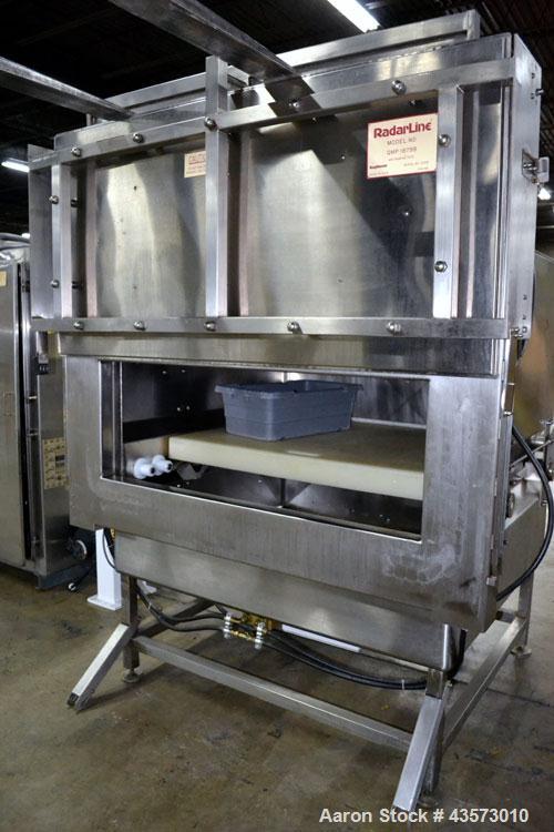 Used Stainless Steel Raytheon Radar Line Microwave Oven, Model QMP 1879B