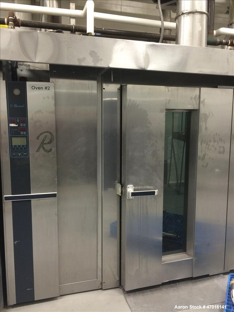 Used Revent Model 620U Double Rack Gas Oven Dryer.
