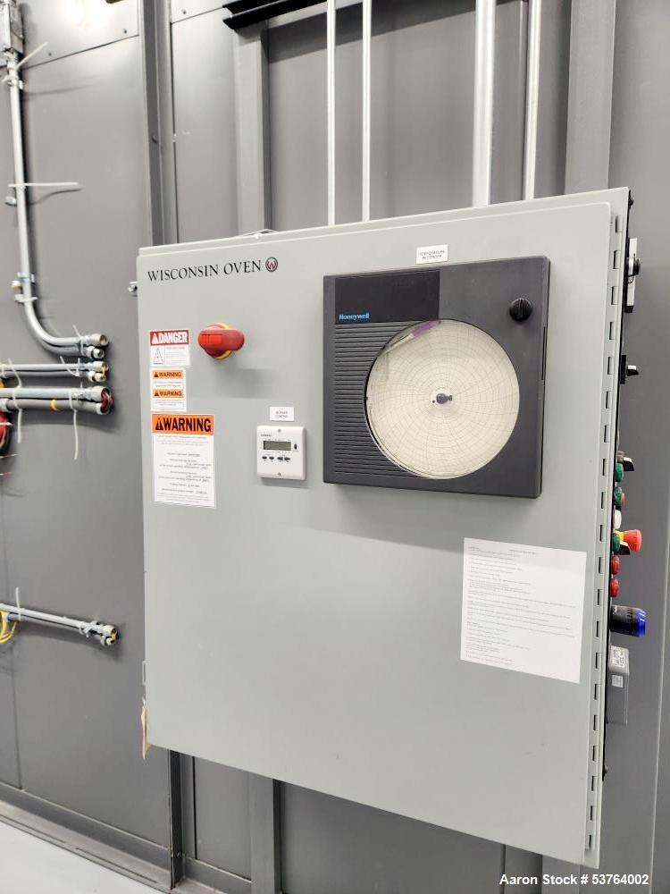 Unused Wisconsin Oven SWH-6126.5-G8 Heavy-Duty Walk-In Oven – Industrial | Temperature 800°F Max