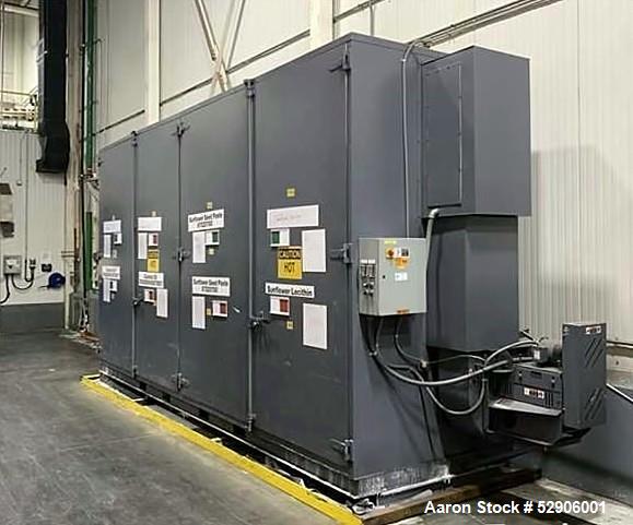 Used Sahara Industrial Oven, Model C30E32CS, Electric Hot Box / Drum Heater. Digital Temperature Control, Capacity: 32 drums (55 gal.) or 8 totes, 32,000 lbs total capacity. Insulation: 3" thick, 6# ...