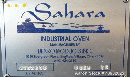 Used Sahara Electric Oven, Model C3ECB-1S