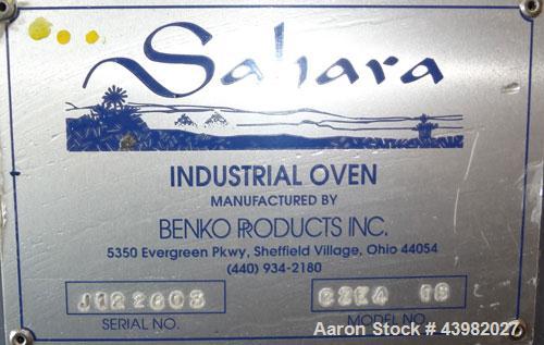 Used Sahara Electric Oven, Model C3ECB-1S
