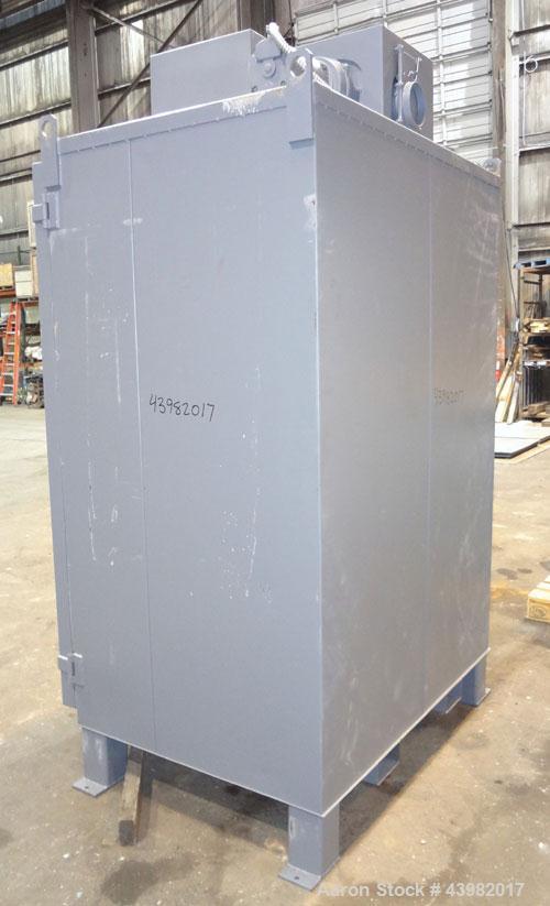 Used Benko Products Drum Hot Box, Model C6ECB-1S. 304 Stainless steel interior. Chamber dimensions with the doors closed is 33” Front to Back x 52” Left to Right x 75 ½” High.(2) Front hinged doors, ...