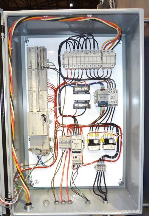 Used Benko Products Drum Hot Box, Model C6ECB-1S. 304 Stainless steel interior. Chamber dimensions with the doors closed is 33” Front to Back x 52” Left to Right x 75 ½” High.(2) Front hinged doors, ...