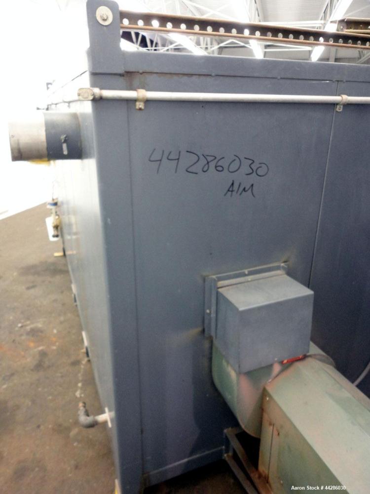 Used Benko Products Sahara Drum Heater, Model S8-C-CS, Carbon Steel. Interior 111.75” wide x 55.25” deep x 47.5” tall. Capacity (8) drums, or (2) totes, 8000 pounds total capacity. Stem heated at 200...