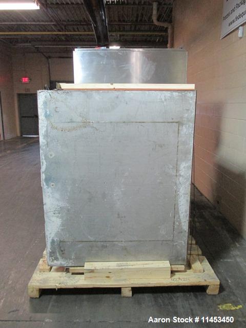 Used- Used Gruenberg oven, model T18HS74.35SS, stainless steel construction, approximately 74 cu ft capacity, single door, s...