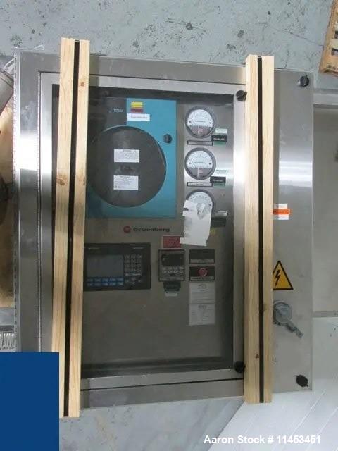 Used Gruenberg Model T18HS74.35SS Stainless Steel Industrial Oven – 74 Cu. Ft. Capacity