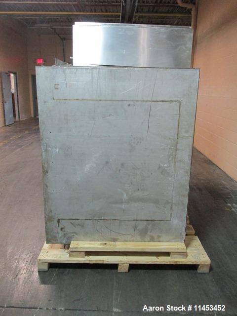 Used-One (1) used Gruenberg oven, model T18HS74.35SS, stainless steel construction, approximately 74 cu ft capacity, single ...