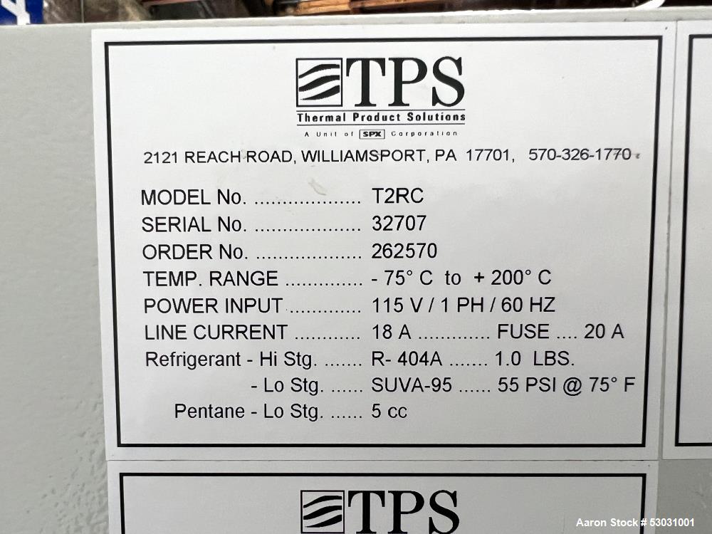 Thermal Product Solutions Tenney Environmental Chamber