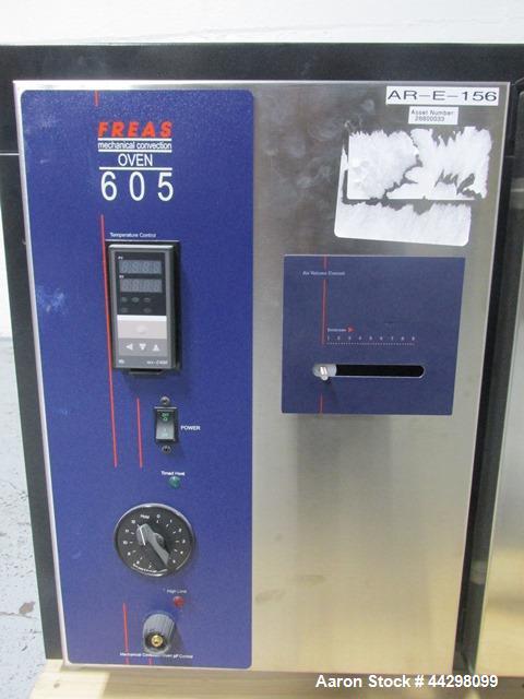 Used Thermo Fisher Pecision High-Performance Oven, Model 6050. 1.4 Cubic feet capacity, 14" wide x 13" deep x 13" high internal chamber, 120 volt, 2500 watt, serial# 612724-79.