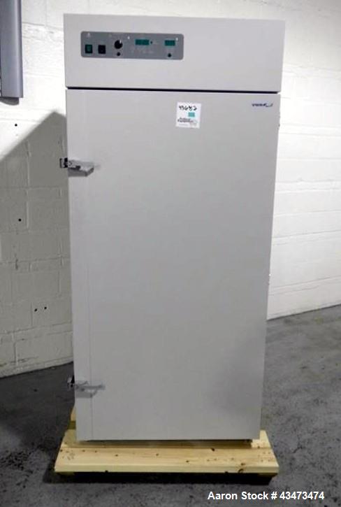 Used VWR oven, model 1390FM, interior chamber measures 60" high x 30" wide x 24" deep, serial# 0200604
