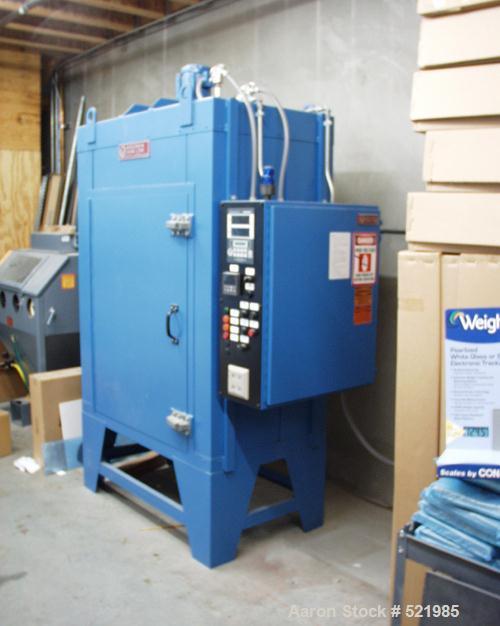 USED: Wisconsin oven, model SB324. Internal dimensions: 36" wide x 24" long x 48" high. Outside dimensions: 74" wide x 42" long x 108" high. Oven is rated at 650 deg F, 240 volts/3 ph/60 cy.
