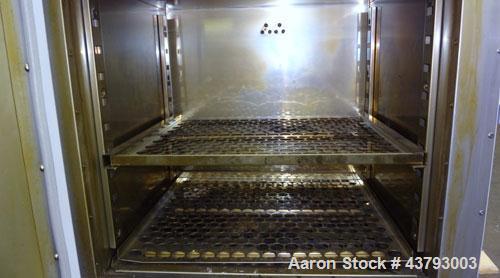 Used Yamato Gravity Convection Oven, Model DX 400. Approximately 2.6 cubic feet. Chamber size 17-3/4” wide x 15-3/4” high x 16-1/8” deep. Approximate operating temperature Ambient +5 degrees C to 300...