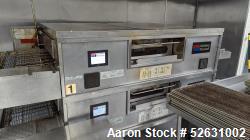 Used- Double Stack Conveyor Gas Impingement Oven Middleby Marshall PS Series conveyor ovens bake both faster and at a lower ...