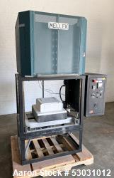 Used- Mellen CD Crucible Furnace, Model CD16-12X12X12. Chamber approximately 12" x 12" x 12". Electrically heated. Motorized...