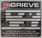 Used Grieve Model 323 Bench Oven – 36