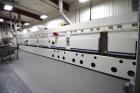 Used Dong Yang Food Machinery LPG Direct Cyclotherm Hybrid Oven. (3) Zones total, (1) direct heating section approximate 10.6m long, (2) indirect heating zones approximate 26m total. Baking length 37...