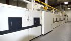 Used Dong Yang Food Machinery LPG Direct Cyclotherm Hybrid Oven. (3) Zones total, (1) direct heating section approximate 10.6m long, (2) indirect heating zones approximate 26m total. Baking length 37...