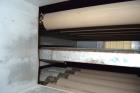 Used Dong Yang Food Machinery LPG Direct Cyclotherm Hybrid Oven. (3) Zones total, (1) direct heating section approximate 10.6m long, (2) indirect heating zones approximate 26m total. Baking length 37...