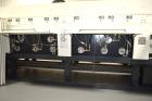 Used Dong Yang Food Machinery LPG Direct Cyclotherm Hybrid Oven. (3) Zones total, (1) direct heating section approximate 10.6m long, (2) indirect heating zones approximate 26m total. Baking length 37...