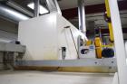 Used Dong Yang Food Machinery LPG Direct Cyclotherm Hybrid Oven. (3) Zones total, (1) direct heating section approximate 10.6m long, (2) indirect heating zones approximate 26m total. Baking length 37...
