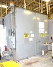 Used Benko Products Sahara Steam Drum Heating Cabinet, Model SHR-16, Carbon steel. (16) 55 Gallon drum capacity, saturated steam up to 200 psig. (2) Hinged front doors. Includes a Honeywell chart rec...