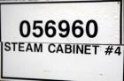 Used Benko Products Sahara Steam Drum Heating Cabinet, Model SHR-16, Carbon steel. (16) 55 Gallon drum capacity, saturated steam up to 200 psig. (2) Hinged front doors. Includes a Honeywell chart rec...