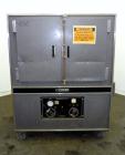 Used Blue M Mechanical Oven, Model POM-136F-1. 304 Stainless steel chamber 38” wide x 25” high x 20” deep. Temperature range 343 degrees C. / 650 degrees F. (2) Hinged front door. 3/60/240 volt. Incl...