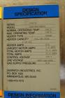 Used Despatch Industries Gas Tray Drying Oven, Model GWB*78x150x50.