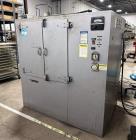 Used Despatch Industries Electric Oven, model V-34 STD, 6-Shelves.  . Rated for 500°F max, with a 12-kW electric heater drawing 28.9 amps. Operates on 240V, 3-phase, 60 Hz power with 120V control vol...