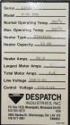 Used Despatch V-34 STD Electric Oven – 6-Shelf, 500°F Max