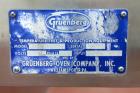Used Gruenberg Oven Co. Cart Oven, Model T18HXS107.14SS